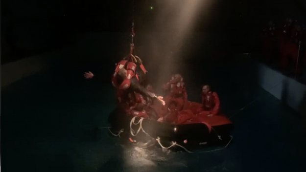 Wet Drill für Piloten und Crews Wet Drill für Piloten und Crews