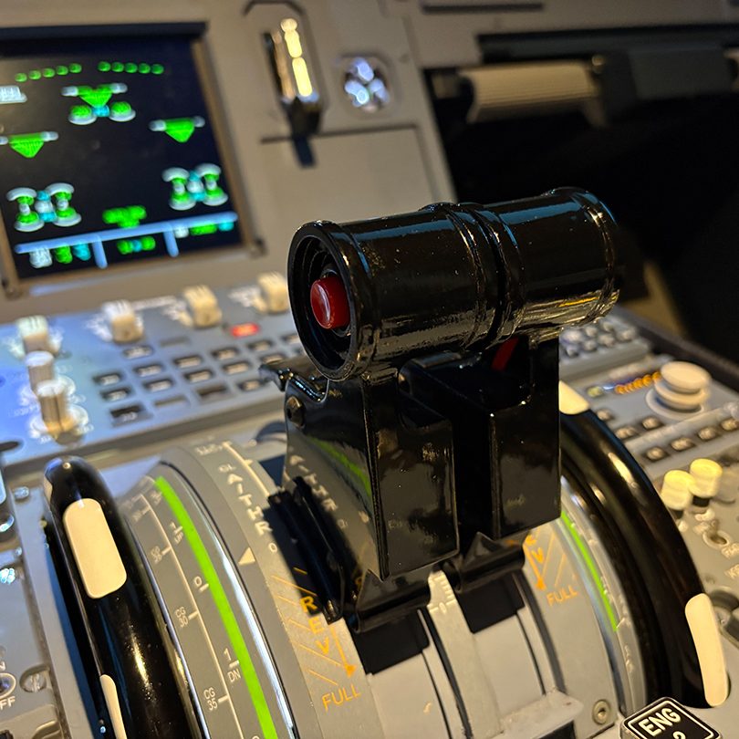 Cockpit in der Flugschule, unser A320 Simulator _ einer der Zentralen Punkte unserer Flugschule für die ATPL Ausbildung