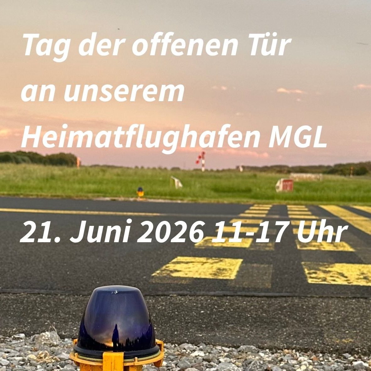 Tag der offenen Tür an unserem Heimatflughafen MGL Tag der offenen Tür
