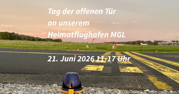 Tag der offenen Tür an unserem Heimatflughafen MGL Tag der offenen Tür