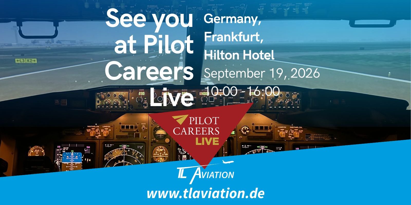 See you(1) Kopie Meet TLAviation on Pilot Careers Live, September 19, 2026